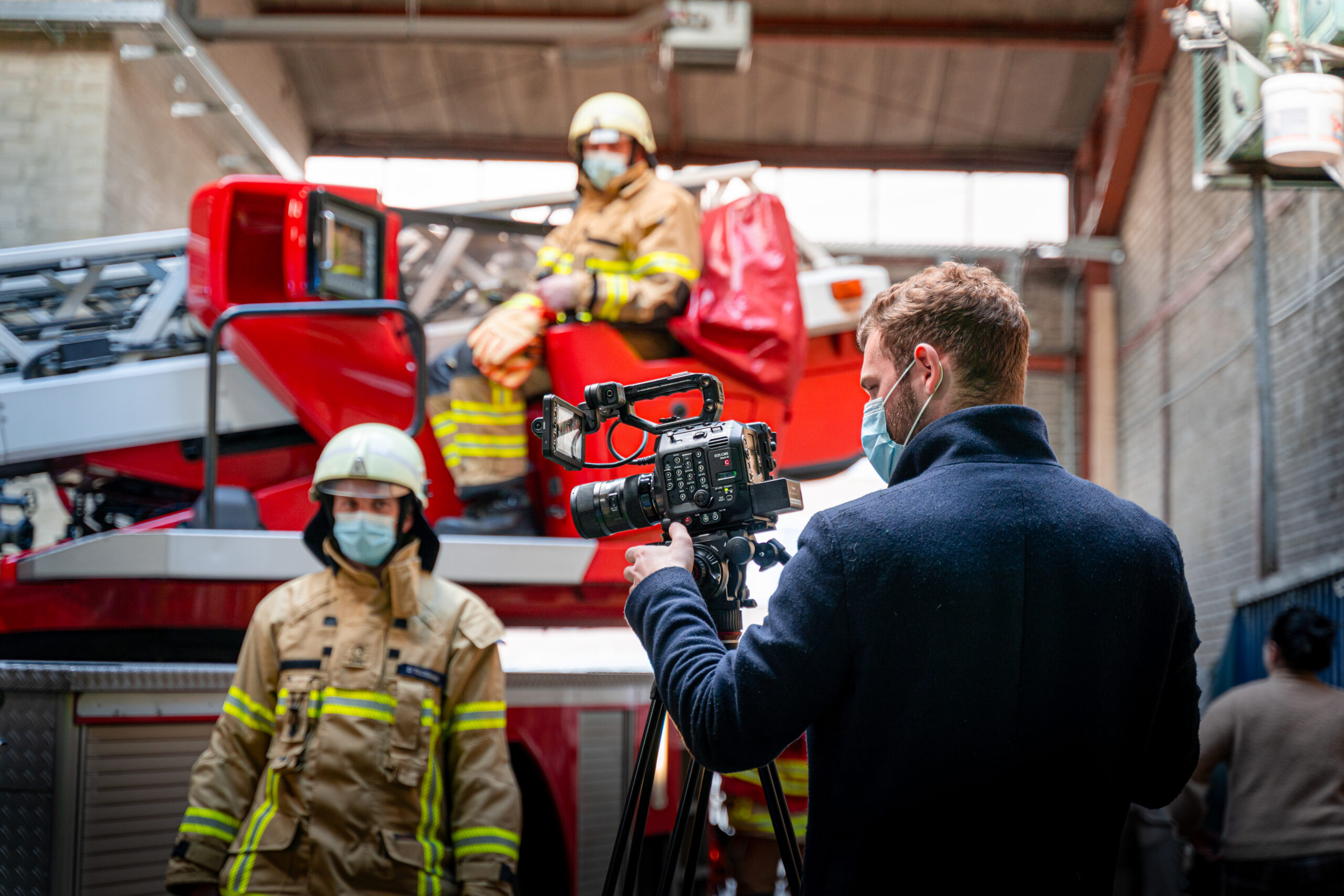 Feuerwehr-Szene aus Kidibli